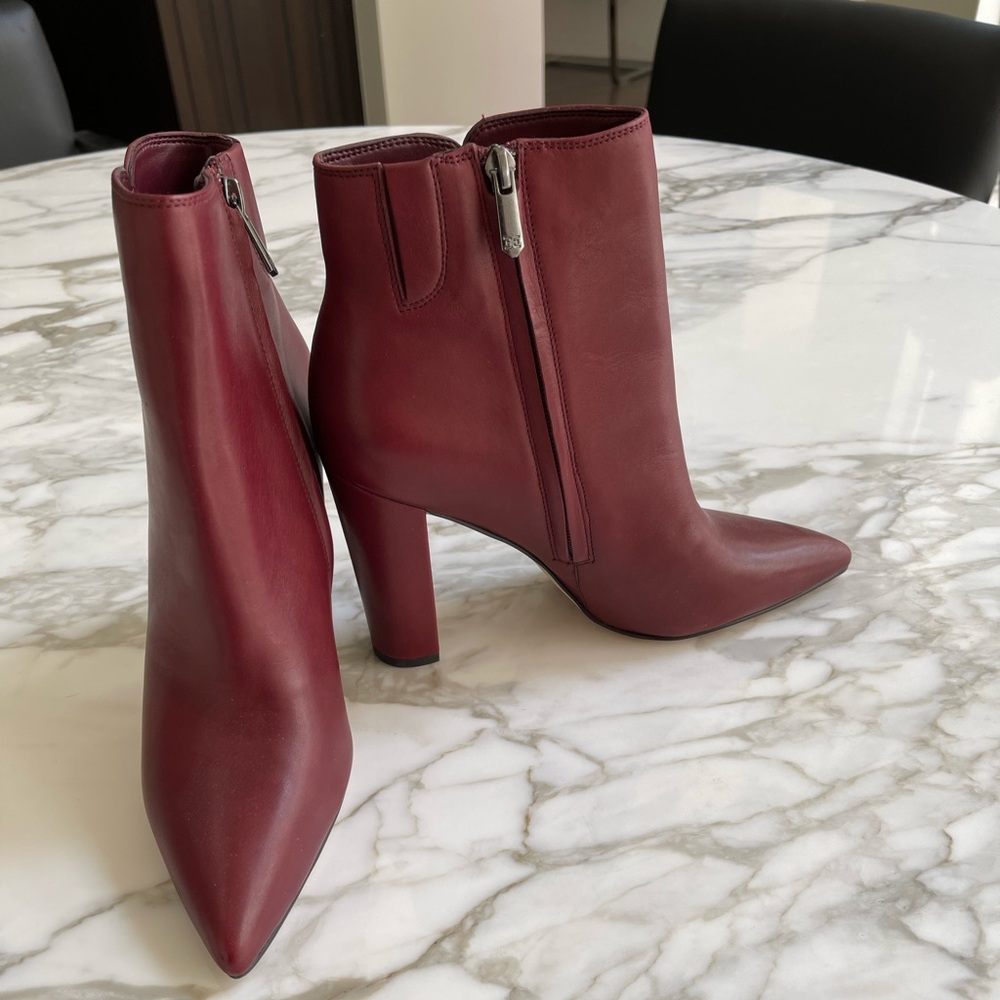 Red Sam Edelman Boots - Never Worn - Size 9